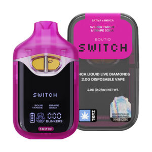 Boutiq Switch Liquid Live Diamonds 2g Disposable Carts